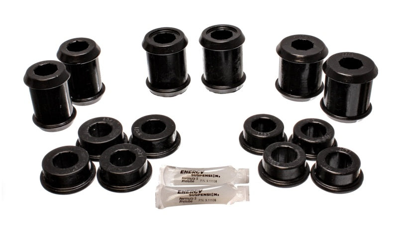 Energy Suspension 04-09 Cadillac XLR/XLR-V / 97-12 Corvette Black Rear End C/A Bushing Set Energy Suspension Bushing Kits AXOPROS