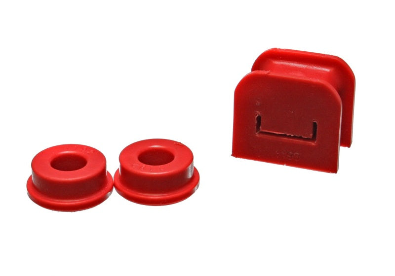 Energy Suspension 05-07 Ford Mustang Red Manual Transmission Shifter Stabilizer Bushing Set Energy Suspension Shifter Bushings AXOPROS