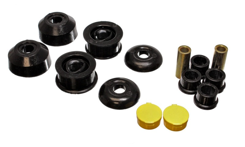 Energy Suspension 05-07 Scion tC / 03-06 Toyota Corolla/Matrix Black Front Control Arm Bushing Set Energy Suspension Bushing Kits AXOPROS