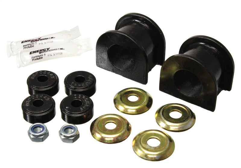 Energy Suspension 05-15 Toyota Tacoma 2WD 30mm Front Sway Bar Bushing Set - Black Energy Suspension Bushing Kits AXOPROS