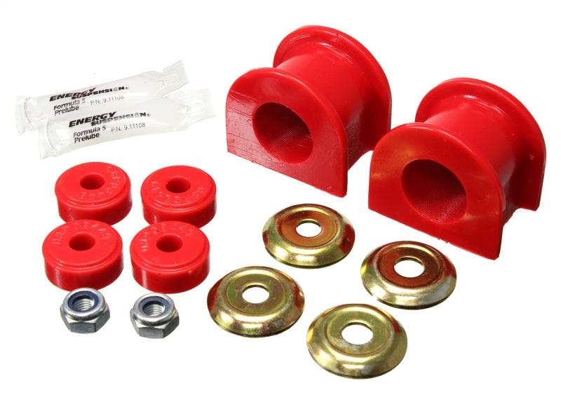 Energy Suspension 05-15 Toyota Tacoma 2WD 30mm Front Sway Bar Bushing Set - Red Energy Suspension Bushing Kits AXOPROS