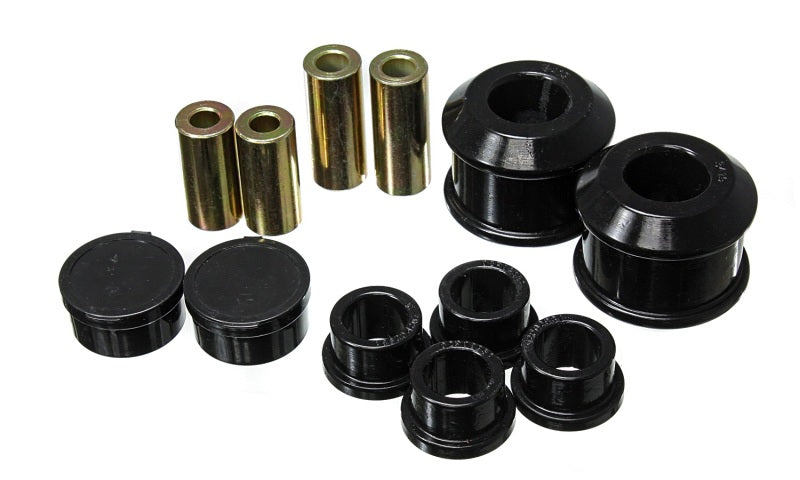 Energy Suspension 06-11 Honda Civic Black Front Control Arm Bushing Set Energy Suspension Bushing Kits AXOPROS