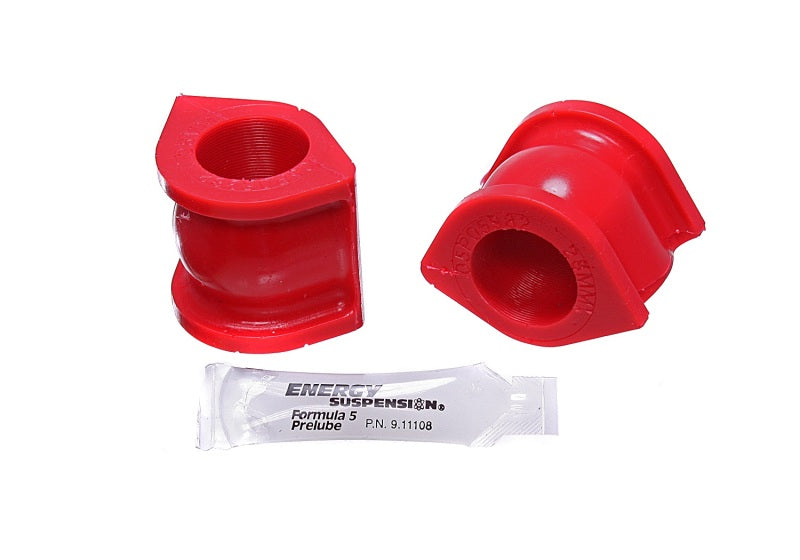 Energy Suspension 06-11 Honda Civic SI 28mm Front Sway Bar Bushings - Red Energy Suspension Bushing Kits AXOPROS