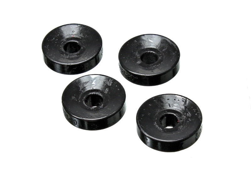 Energy Suspension 06-11 Honda Civic SI Black Rear Shock Upper Bushing Set Energy Suspension Bushing Kits AXOPROS