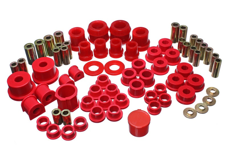 Energy Suspension 06-14 Mazda Miata Red Master Bushing Set Energy Suspension Bushing Kits AXOPROS
