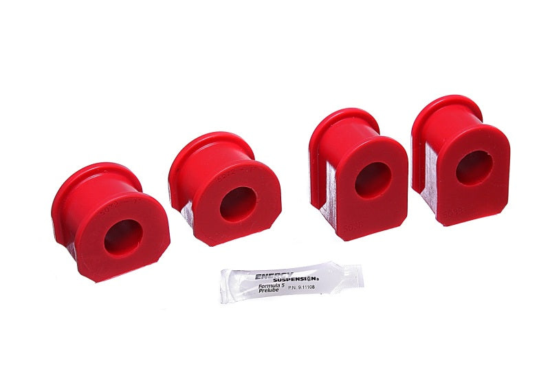Energy Suspension 1in Bronco S/B Set - Red Energy Suspension Bushing Kits AXOPROS