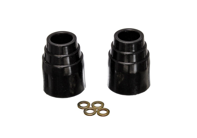 Energy Suspension 3-1/8in Bumpstop Set - Black Energy Suspension Bushing Kits AXOPROS