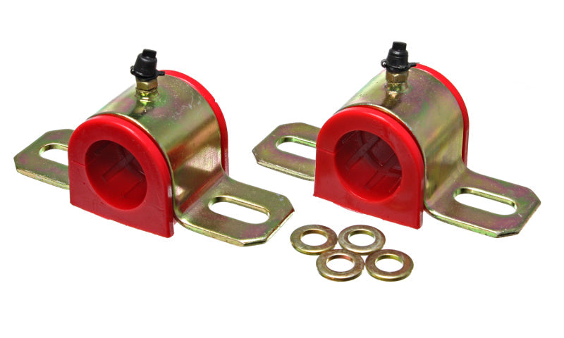 Energy Suspension 32Mm Greaseable S/B Set - Red Energy Suspension Sway Bar Bushings AXOPROS