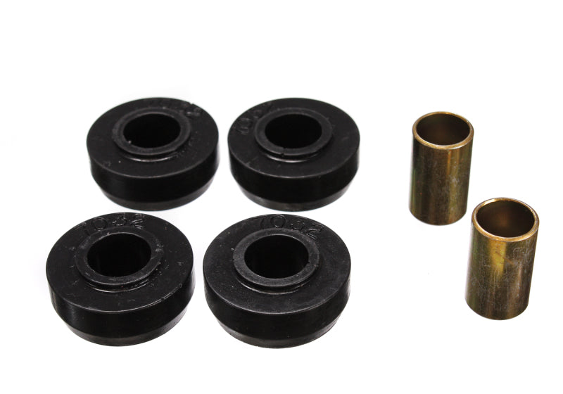 Energy Suspension 62-67 Chevy Nova Black Front Strut Rod Bushing Set Energy Suspension Bushing Kits AXOPROS