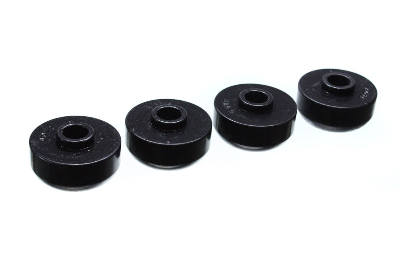 Energy Suspension 63-82 Chevrolet Corvette Black Rear Leaf Spring Bushing Set Energy Suspension Bushing Kits AXOPROS