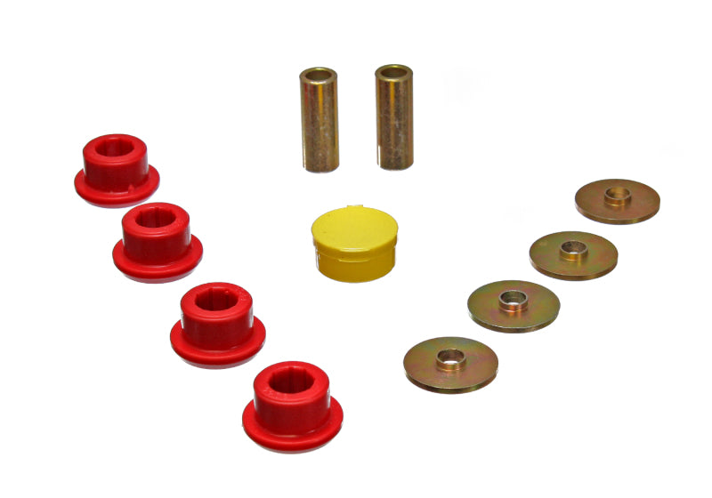 Energy Suspension 63-82 Chevrolet Corvette Red Rear End Control Arm Bushing Set Energy Suspension Bushing Kits AXOPROS