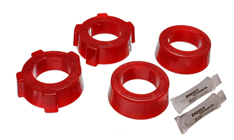 Energy Suspension 69-78 Vokswagen (Air Cooled) Red Rear Spring Plate Bushing Set Energy Suspension Bushing Kits AXOPROS