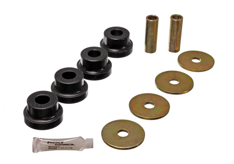 Energy Suspension 70-78 Nissan 240Z/260Z/280Z Black Differential Carrier (Mustache Bar) Bushings Energy Suspension Bushing Kits AXOPROS