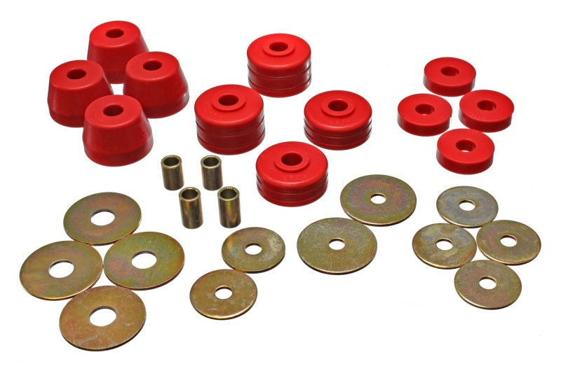 Energy Suspension 72-93 Ramcharger Body Cab Mount Set Energy Suspension Bushing Kits AXOPROS