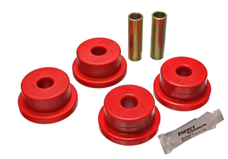 Energy Suspension 80-82 Chevy Corvette Red Differential Carrier Bushing Set Energy Suspension Bushing Kits AXOPROS