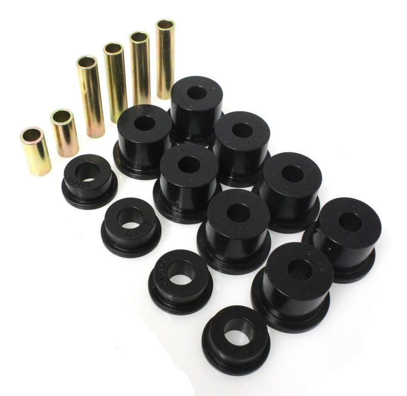 Energy Suspension 80-98 Ford F250/F350 4WD w/ 2 inch ID Black Front Spring Bushing Set Energy Suspension Bushing Kits AXOPROS