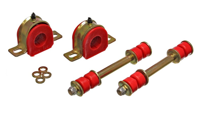 Energy Suspension 82-04 GM Blazer/S-10/S15 / 91-94 Oldsmobile Bravada Complete Front Sway Bar Red Bu Energy Suspension Bushing Kits AXOPROS