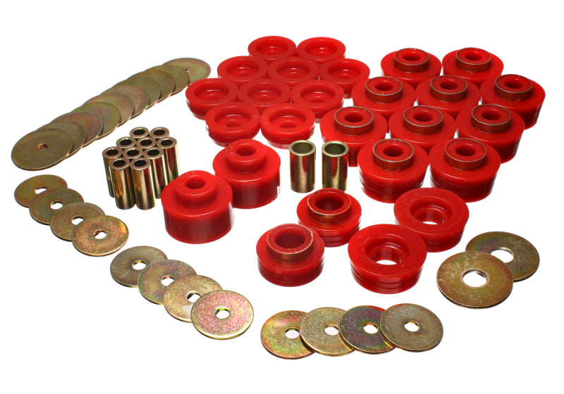 Energy Suspension 82-87 Buick Century/Regal/Skylark / 78-88 Chevelle/Monte Carlo Body Mount Set Energy Suspension Bushing Kits AXOPROS