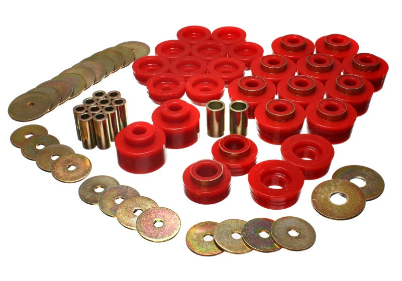Energy Suspension 82-87 Buick Century/Regal/Skylark / 78-88 Chevelle/Monte Carlo Body Mount Set Energy Suspension Bushing Kits AXOPROS