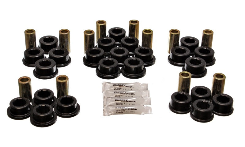 Energy Suspension 87-92 Toyota Supra Black Rear Control Arm Bushing Set Energy Suspension Bushing Kits AXOPROS
