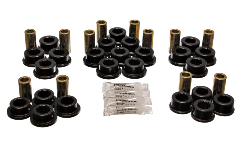 Energy Suspension 87-92 Toyota Supra Black Rear Control Arm Bushing Set Energy Suspension Bushing Kits AXOPROS