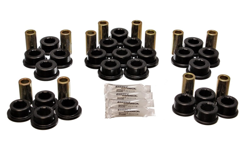 Energy Suspension 87-92 Toyota Supra Black Rear Control Arm Bushing Set Energy Suspension Bushing Kits AXOPROS