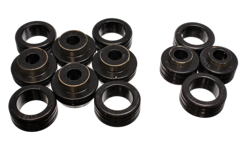Energy Suspension 87-96 Dodge Dakota 2WD Black Body (Cab) Mount Set Energy Suspension Bushing Kits AXOPROS