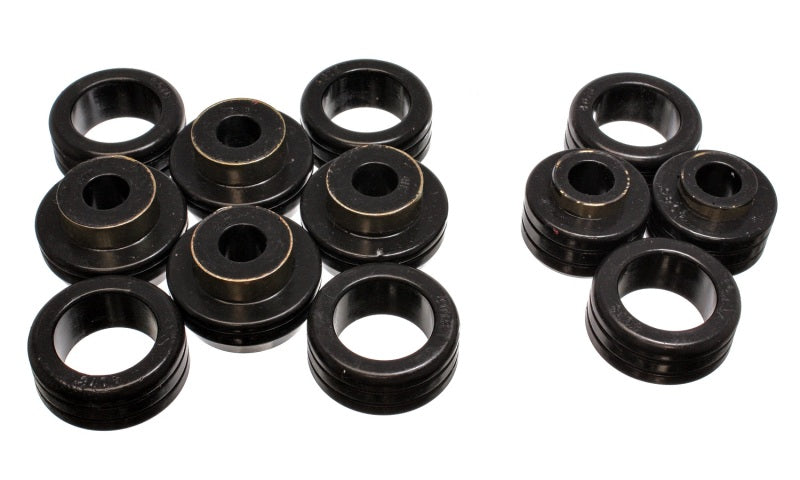 Energy Suspension 87-96 Dodge Dakota 2WD Black Body (Cab) Mount Set Energy Suspension Bushing Kits AXOPROS