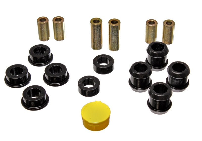 Energy Suspension 88-91 Honda Civic/CRX Black Front Control Arm Bushing Set Energy Suspension Bushing Kits AXOPROS