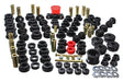 Energy Suspension 88-91 Honda Civic/CRX Black Hyper-Flex Master Bushing Set Energy Suspension Bushings - Full Vehicle Kits  AXOPROS