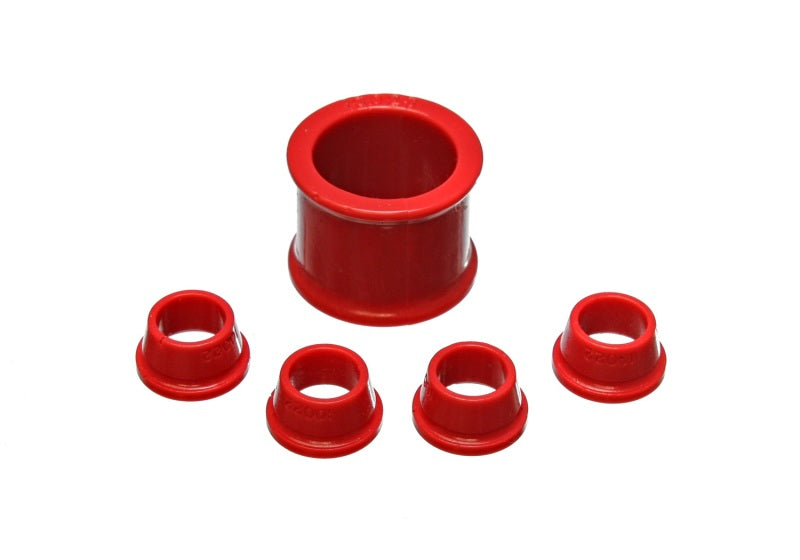 Energy Suspension 88-91 Honda Civic/CRX Red Power Steering Rack Bushing Set Energy Suspension Bushing Kits AXOPROS
