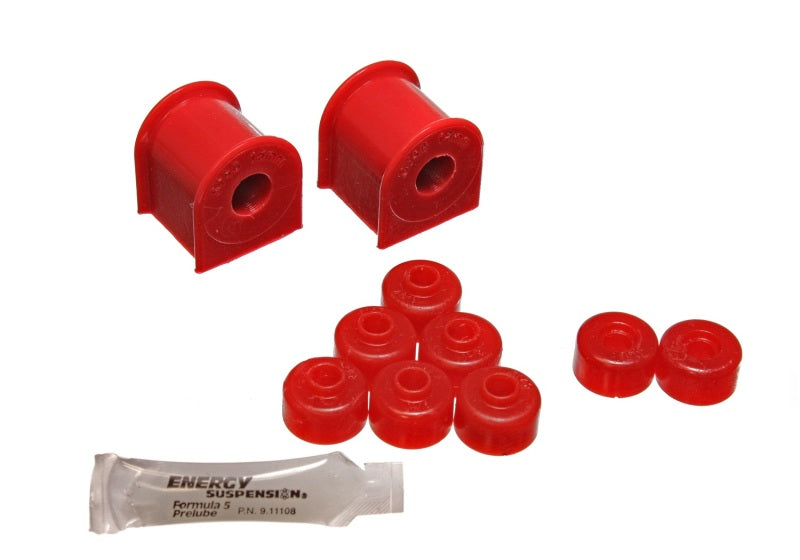 Energy Suspension 89-94 Nissan 240SX (S13) Red 15mm Rear Sway Bar Bushing Set Energy Suspension Bushing Kits AXOPROS