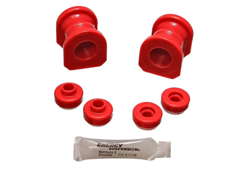 Energy Suspension 89-94 Nissan 240SX (S13) Red 24mm Front Sway Bar Bushing Set Energy Suspension Bushing Kits AXOPROS