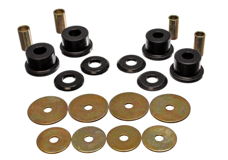 Energy Suspension 90-94 Mitsubishi Eclipse AWD Black Sub-Frame Bushing Set Energy Suspension Bushing Kits AXOPROS