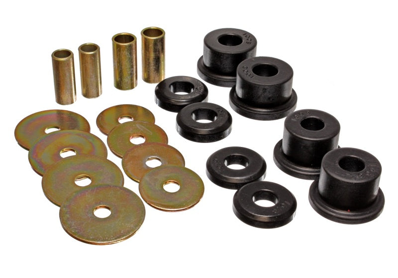 Energy Suspension 90-94 Mitsubishi Eclipse FWD Black Sub-Frame Bushing Set Energy Suspension Bushing Kits AXOPROS