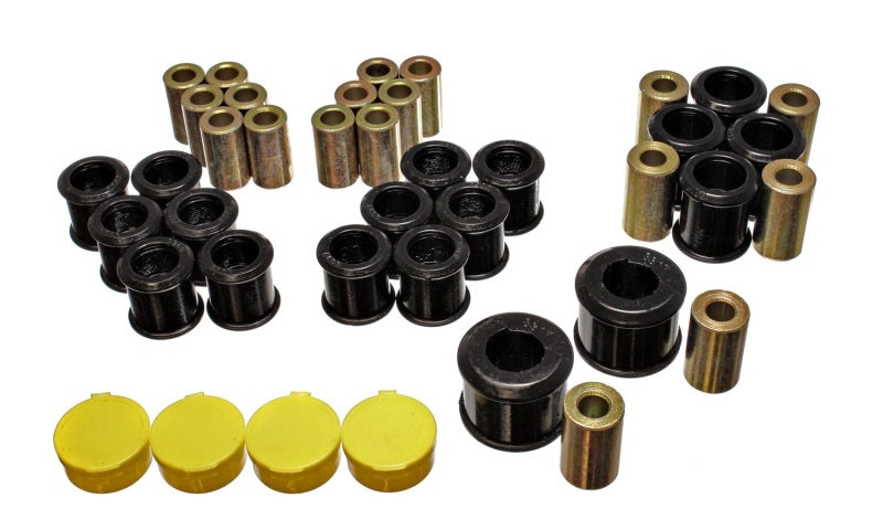 Energy Suspension 90-96 Nissan 300ZX Black Rear Control Arm Bushing Set Energy Suspension Bushing Kits AXOPROS