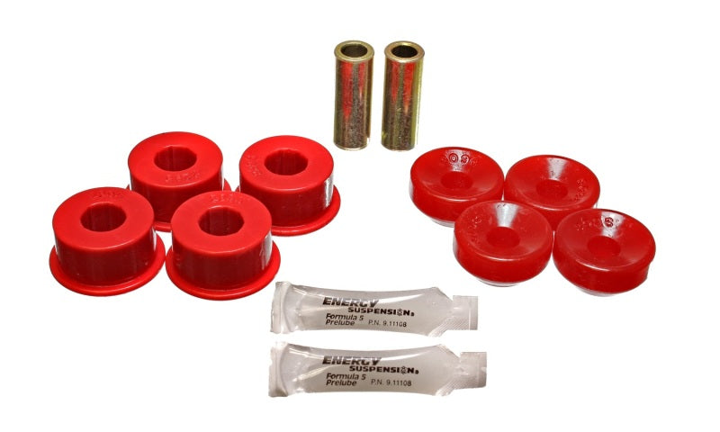 Energy Suspension 90-97 Honda Accord/Odyssey / 92-01 Prelude Red Front Shock Upper and Lower Bushing Energy Suspension Bushing Kits AXOPROS