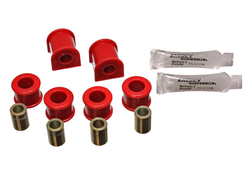 Energy Suspension 90-97 Mazda Miata Red 12.5mm Rear Sway Bar Bushings (includes Sway Bar End Link Bu Energy Suspension Bushing Kits AXOPROS
