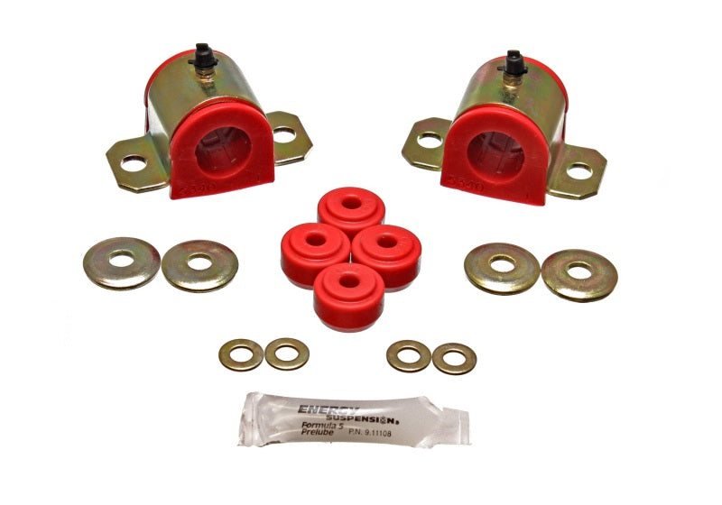 Energy Suspension 92-01 Honda Prelude Red 25mm Front Sway Bar Bushings (Sway Bar end link bushings a Energy Suspension Bushing Kits AXOPROS