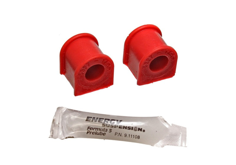 Energy Suspension 94-01 Acura Integra / 90-97 Honda Accord/Odyssey Red 14mm Rear Sway Bar Bushings Energy Suspension Bushing Kits AXOPROS