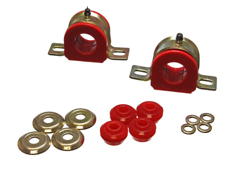 Energy Suspension 94-01 Dodge Ram 1500 / 94-02 Ram 2500/3500 4WD Red 30mm Front Sway Bar Bushings Energy Suspension Bushing Kits AXOPROS