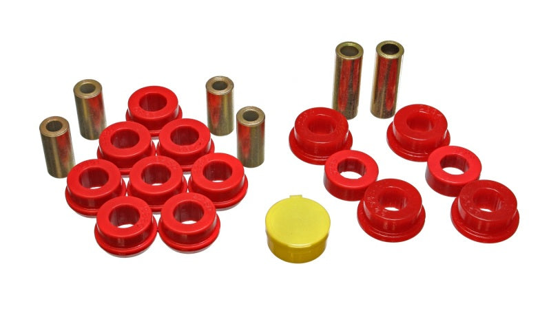 Energy Suspension 94-97 Honda Accord/Odyssey Red Front Control Arm Bushing Set Energy Suspension Bushing Kits AXOPROS