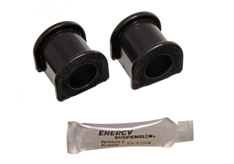 Energy Suspension 96-00 Honda Civic/CRX Black 22mm Front Sway Bar Bushings Energy Suspension Bushing Kits AXOPROS