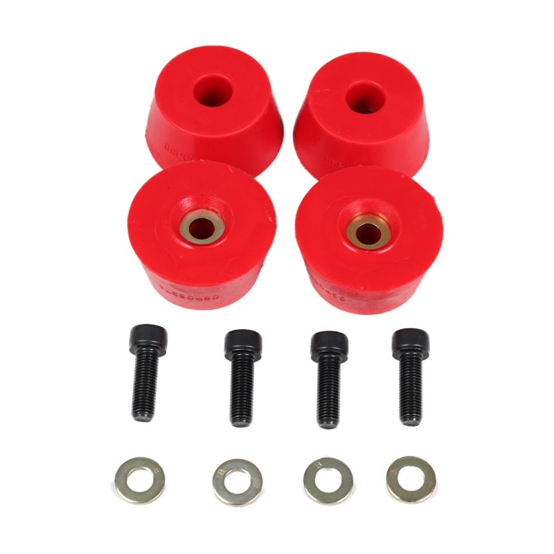 Energy Suspension 96-02 Toyota 4Runner Front Hyper Flex Red Bump Stop Set Energy Suspension Bushing Kits AXOPROS