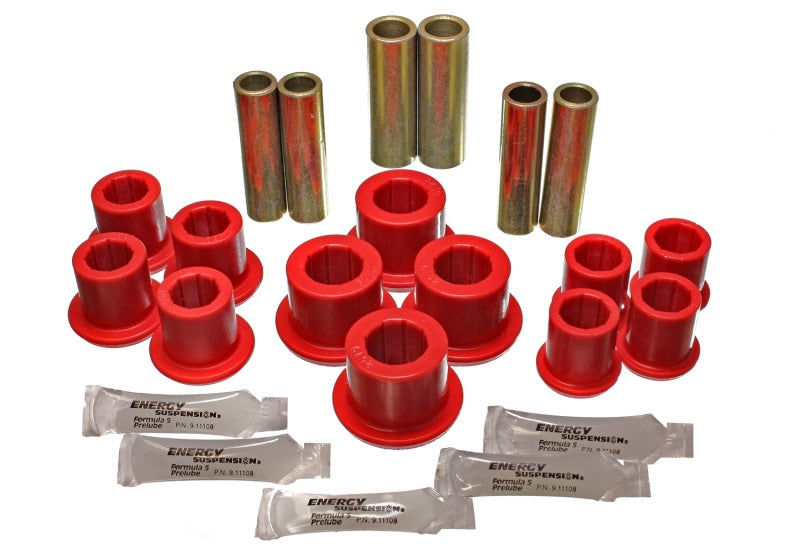 Energy Suspension 97-03 Ford F100/F150/F250 2WD Rear Rear Leaf Spring Bushing Set Energy Suspension Bushing Kits AXOPROS