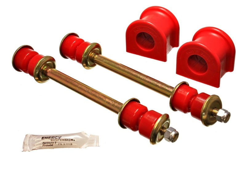 Energy Suspension 98-10 Mazda B-Series 4WD 29mm Red Front Sway Bar Bushing Set Energy Suspension Bushing Kits AXOPROS