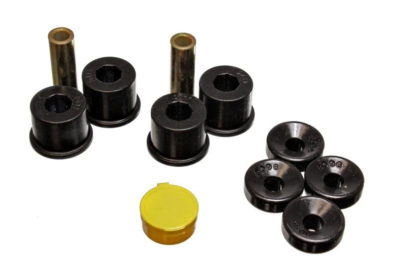 Energy Suspension 99-00 Honda Civic Si Black Front Shock Bushing Set Energy Suspension Bushing Kits AXOPROS