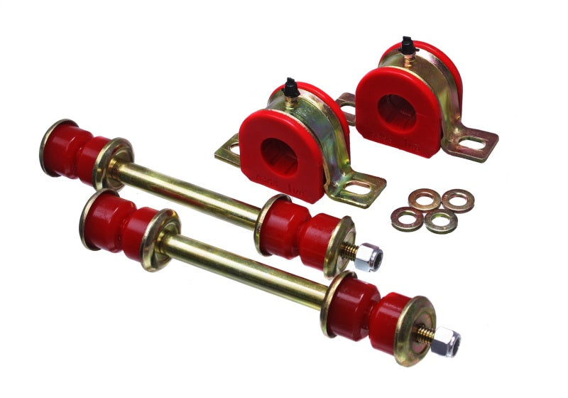 Energy Suspension 99-06 Chevrolet Silverado Red 28mm Front Sway Bar Bushings Energy Suspension Bushing Kits AXOPROS