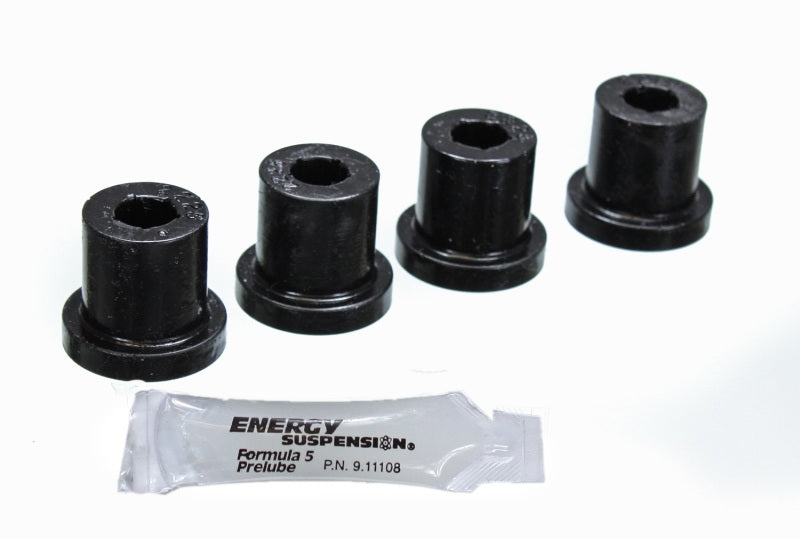 Energy Suspension Aftermarket Shackle Set - Black Energy Suspension Bushing Kits AXOPROS