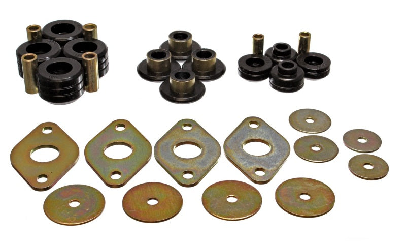 Energy Suspension Cab Mount Bushing - Black Energy Suspension Bushing Kits AXOPROS